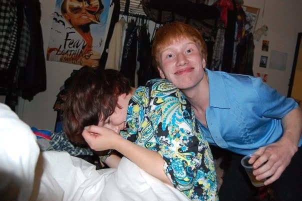 Tom and Rosie at Claire's House in Seven Sisters