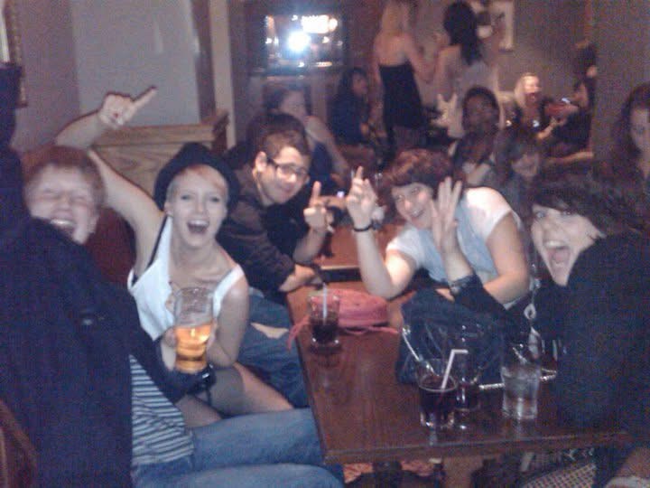 Crew at The Goose